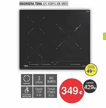 Milar Encimera teka oferta