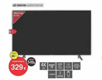 Milar Led samsung oferta