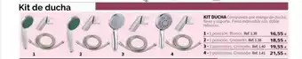 Coferdroza Kit ducha oferta