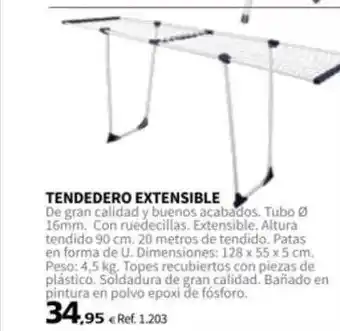 Coferdroza Tendedero extensible oferta