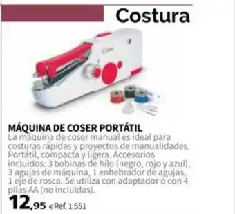 Coferdroza Máquina de coser portátil costura oferta
