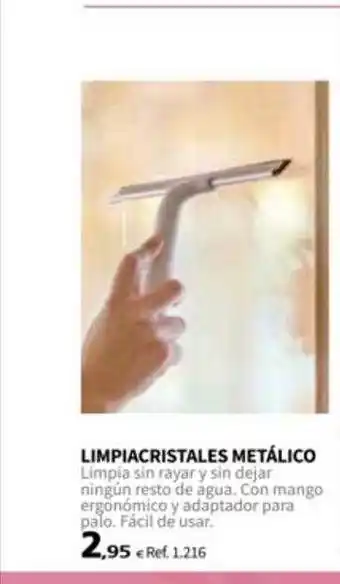 Coferdroza Limpiacristales metálico oferta