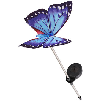 Action Estaca de jardín de mariposa con iluminación solar oferta