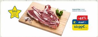 Supermercados La Despensa Chuletón lomo añojo con hueso oferta