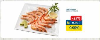 Supermercados La Despensa Langostino cocido fresco oferta