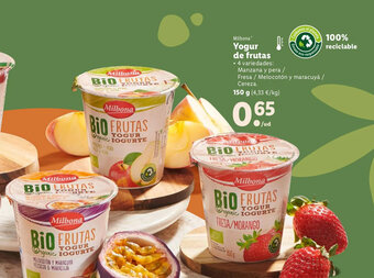 Lidl Yogur de Frutas oferta