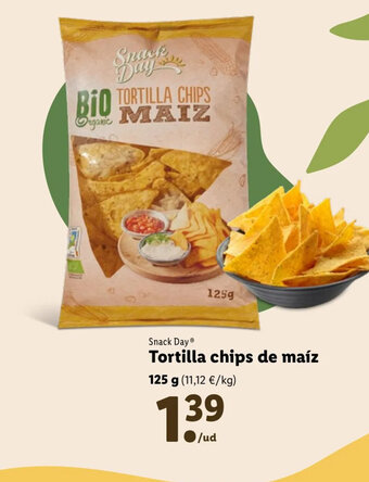 Lidl Tortilla Chips De Maíz oferta