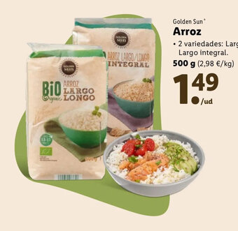 Lidl Golden Sun Arroz oferta