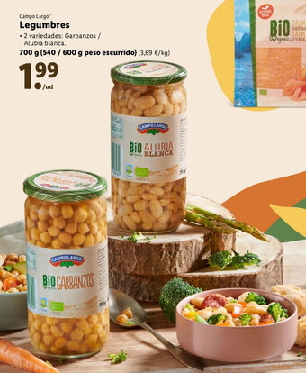 Lidl Campo Largo Legumbres oferta