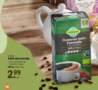Lidl Café del Mundo oferta