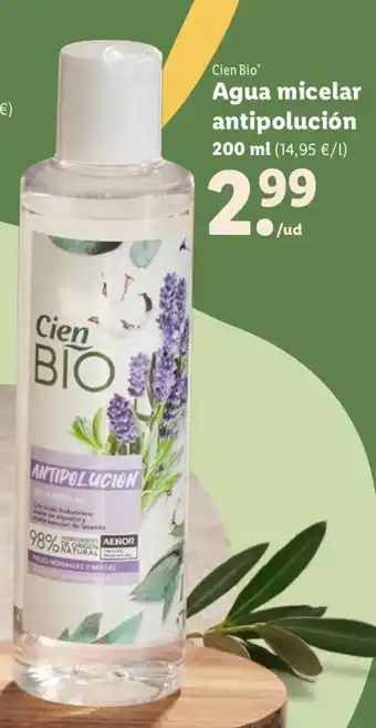 Lidl Agua Micelar Antipolución oferta