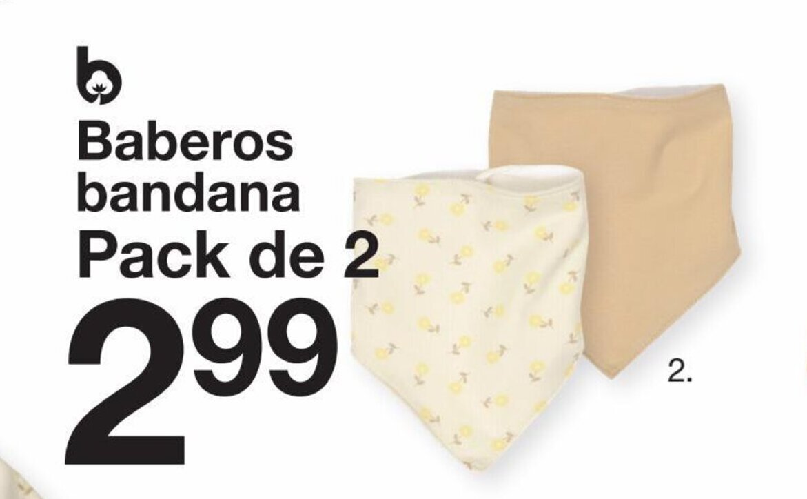 Zeeman Baberos Bandana oferta