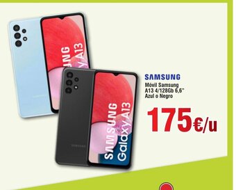 FROIZ Móvil Samsung A13 4/128Gb 6.6" Azul o Negro oferta