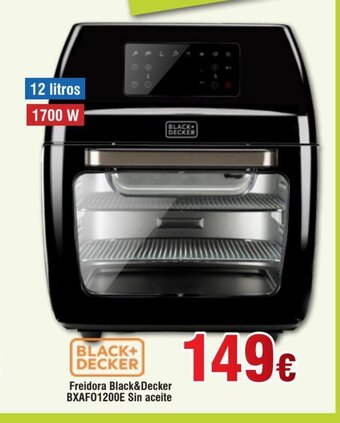 FROIZ Freidora Black & Decker BXAF01200E Sin Aceite oferta
