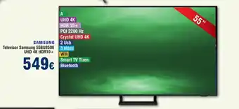 FROIZ Televisor Samsung 55BU8500 UHD 4K HDR10+ oferta