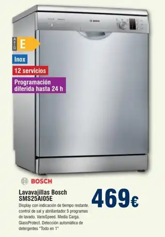 FROIZ Lavavajillas Bosch SMS25AI05E oferta