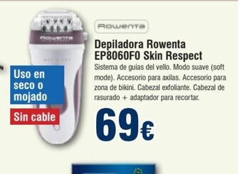 FROIZ Depiladora Rowenta EP8060F0 Skin Respect oferta