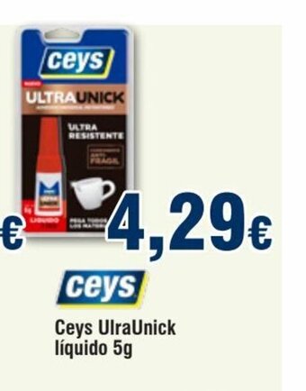 FROIZ Ceys UlraUnick Líquido 5g oferta