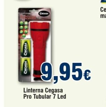 FROIZ Linterna Cegasa Pro Tubular 7 Led oferta