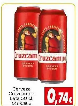 Proxi Cerveza cruzcampo lata oferta