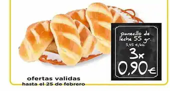 Proxi Panecillo de leche oferta