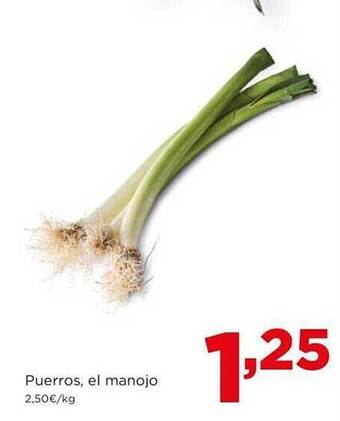 Alimerka Puerros, el manojo oferta