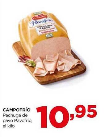Alimerka Campofrío pechuga de pavo pavofrío el kilo oferta