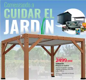 Costco Yardistry pérgola de madera oferta