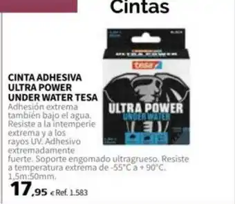 Coferdroza Cinta adhesiva ultra power under water tesa oferta