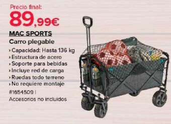 Costco Mac sports carro plegable oferta