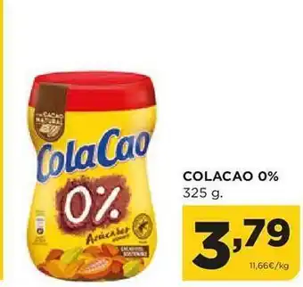 Alimerka Colacao 0% oferta