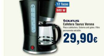 FROIZ Cafetera taurus verona oferta
