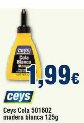 FROIZ Ceys cola 501602 madera blanca 125g oferta