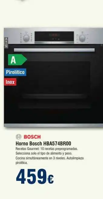 FROIZ Horno bosch hba574br00 oferta