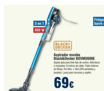 FROIZ Aspirador escoba black&decker bxvms600e oferta