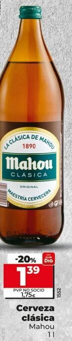 Maxi Dia Cerveza mahou oferta