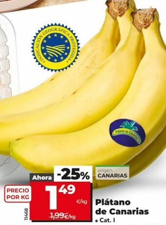 Maxi Dia Plátano de canarias oferta