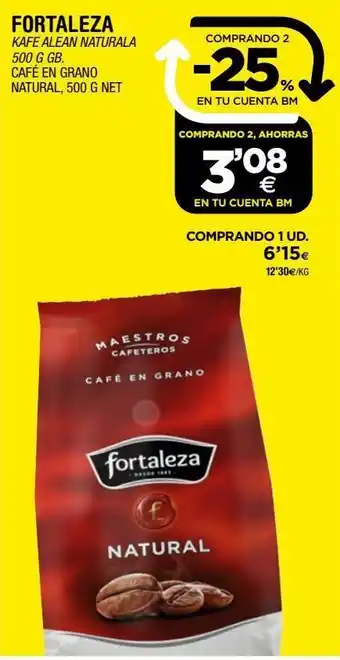 BM Supermercados Café en grano fortaleza oferta