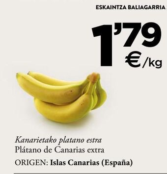 Plátanos de canarias