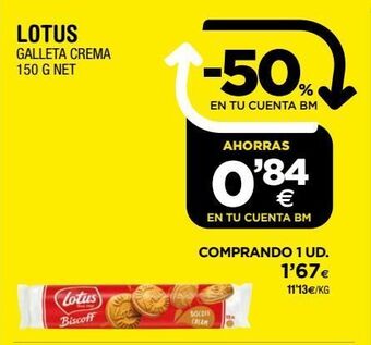 Galletas lotus