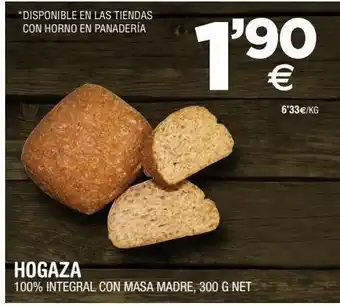 BM Supermercados Pan integral oferta