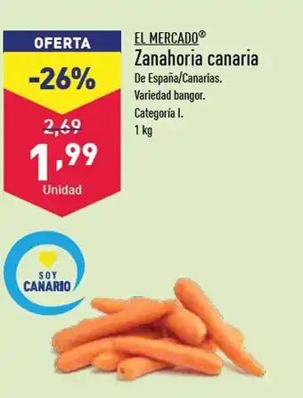 ALDI Zanahoria Canaria oferta