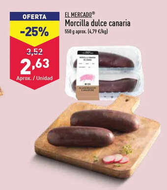 ALDI Morcilla Dulce Canaria oferta