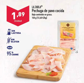 ALDI Pechuga de Pavo Cocida oferta