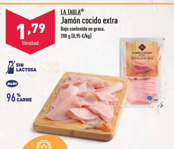 ALDI Jamón Cocido Extra oferta