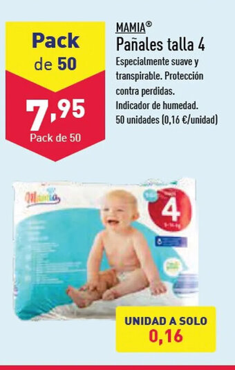 ALDI Pañales Talla 4 oferta
