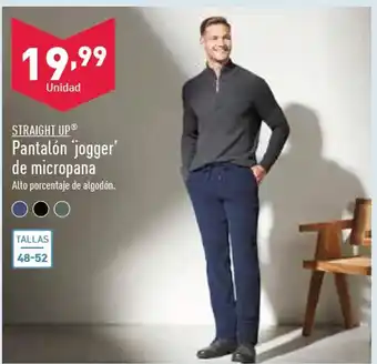 ALDI Pantalón Jogger De Micropana oferta