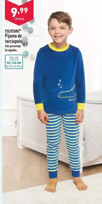 ALDI Pijama de Terciopelo oferta