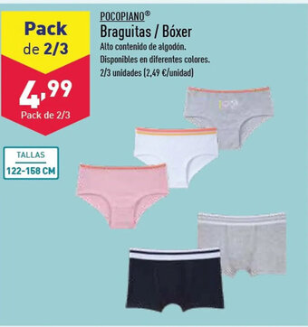 ALDI Braguitas/ Bóxer oferta