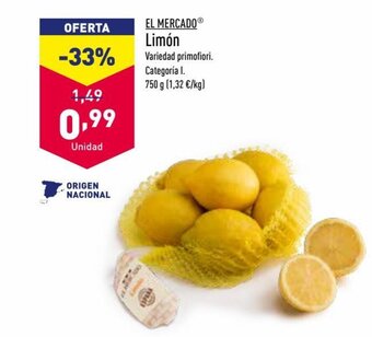 ALDI Limón oferta